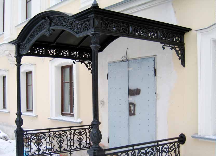 Литые навесы